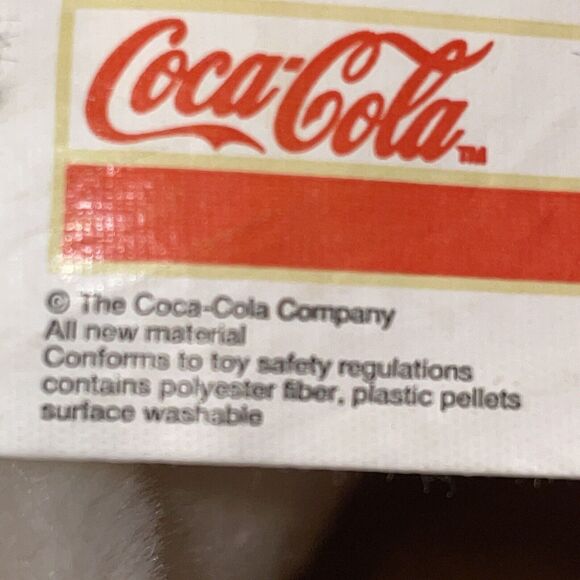 COCA COLA POLAR BEAR 10 Inch Red Scarf Plush Stuffed Traly Hong Kong Ltd - Picture 11 of 15